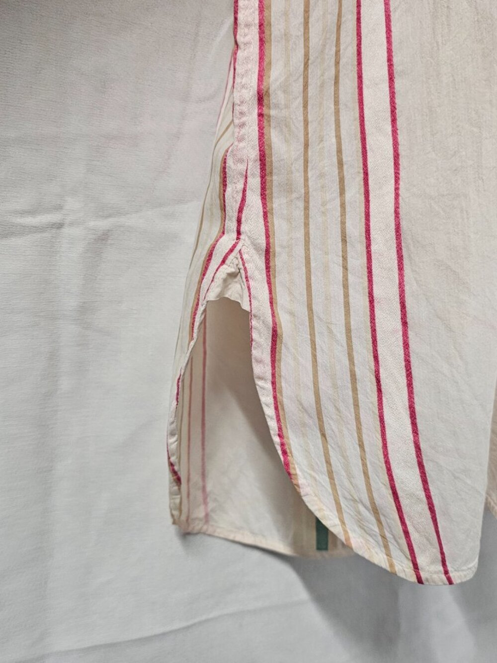 CELINE Button Up Women Size 36 Striped Cotton blend - Picture 14 of 16